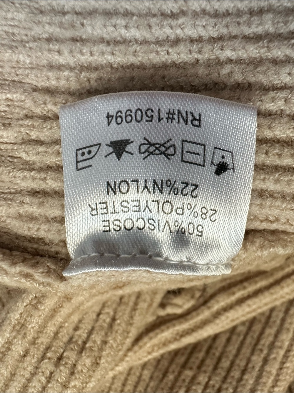 Belldini Hooded Duster Cardigan Size S Tan Cozy Lounge Sweater Fall Layering - Picture 4 of 8